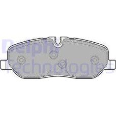 Set placute frana.frana disc Set placute frana Fata LAND ROVER DISCOVERY III DISCOVERY IV RANGE ROVER III RANGE R LAND ROVER RANGE ROVER III (L322), Crossover, 03.2002 - 12.2012 Delphi LP1935