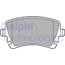 Set placute frana.frana disc Set placute frana Spate AUDI A4 B6 A4 B7 A4 B8 A6 ALLROAD C6 A6 C5 A6 C6 A8 D3 BENTL AUDI A8 II (4E2, 4E8), Sedan, 10.2002 - 12.2010 Delphi LP1920