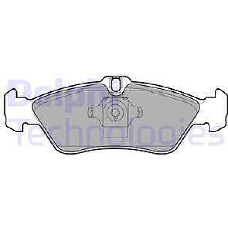 Set placute frana.frana disc Set placute frana Spate MERCEDES G W461 G W463 SPRINTER 2-T B901 B902 SPRINTER 3-T B MERCEDES-BENZ SPRINTER CLASSIC 3,5-t (909), Van, 09.2013 - Delphi LP1596