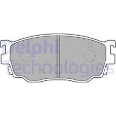 Set placute frana.frana disc Set placute frana Fata MAZDA 323 F V 323 F VI 323 S VI 6 626 V PREMACY 1.4-3.0 08.94 MAZDA 6 (GG), Sedan, 06.2002 - 12.2008 Delphi LP1527