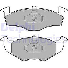 Set placute frana.frana disc Set placute frana Fata se potriveste. SEAT AROSA SKODA FABIA I FABIA I PRAKTIK FABIA II ROOMSTER P VW POLO PLAYA, Hatchback, 01.1995 - 11.2009 Delphi LP1601