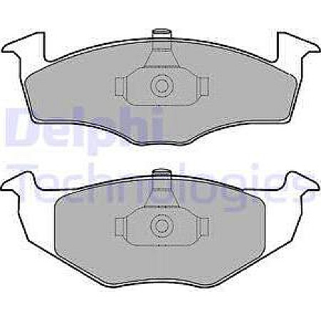 Set placute frana.frana disc Set placute frana Fata se potriveste. SEAT AROSA SKODA FABIA I FABIA I PRAKTIK FABIA II ROOMSTER P VW POLO PLAYA, Hatchback, 01.1995 - 11.2009 Delphi LP1601