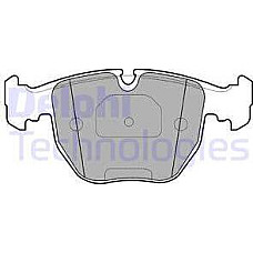 Set placute frana.frana disc Set placute frana Fata BMW 5 E39 X3 E83 X5 E53 FERRARI 5__ MARANELLO 2.2-5.7 03.96-0 BMW 7 - III (E38), Sedan, 03.1994 - 11.2001 Delphi LP1003