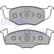 Set placute frana.frana disc Set placute frana Fata SEAT CORDOBA CORDOBA VARIO IBIZA II VW GOLF III POLO POLO III SEAT IBIZA II (6K1), Hatchback, 03.1993 - 05.2002 Delphi LP1249
