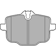 Set placute frana.frana disc Set placute frana Spate BMW 5 G30 F90 5 G31 6 GRAN TURISMO G32 7 G11 G12 8 G14 F91 8 BMW 5 - VII (G30, F90), Sedan, 09.2016 - Delphi LP3579