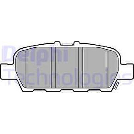 Set placute frana.frana disc Set placute frana Spate INFINITI EX FX G M M37 M45 Q50 Q60 Q70 QX50 I NISSAN ALTIMA NISSAN TEANA II (J32), Sedan, 01.2007 - Delphi LP3158