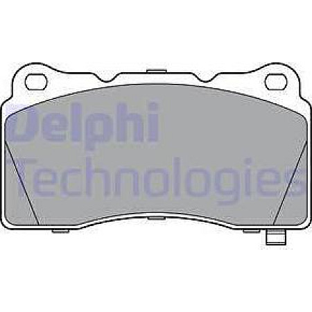 Set placute frana.frana disc Set placute frana Fata BUICK REGAL CADILLAC ATS CHEVROLET CAMARO CORVETTE CHRYSLER 3 VAUXHALL INSIGNIA Mk I (A) Sports Tourer (G09), Turism, 07.2008 - 05.2017 Delphi LP3362