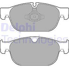 Set placute frana.frana disc Set placute frana Fata VOLVO S60 III S90 II V60 II V90 II XC40 XC60 II XC90 II 1.5-E VOLVO XC40 (536), Crossover, 10.2017 - Delphi LP3256