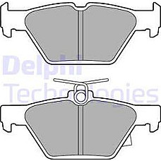 Set placute frana.frana disc Set placute frana Spate se potriveste. SUBARU FORESTER IMPREZA LEGACY VI LEVORG OUTBACK XV 1.6-3.6 SUBARU XV (GT), Crossover, 04.2017 - Delphi LP3268