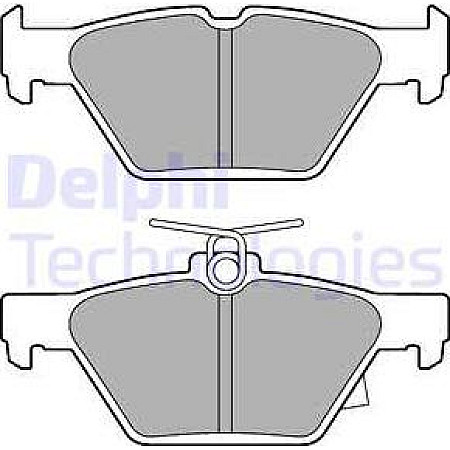 Set placute frana.frana disc Set placute frana Spate se potriveste. SUBARU FORESTER IMPREZA LEGACY VI LEVORG OUTBACK XV 1.6-3.6 SUBARU XV (GT), Crossover, 04.2017 - Delphi LP3268
