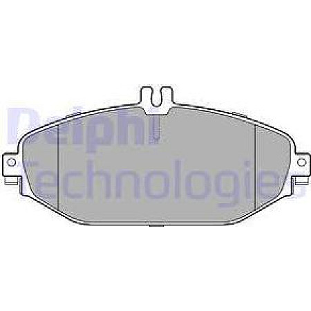 Set placute frana.frana disc Set placute frana Fata MERCEDES C A205 C C205 C T-MODEL S205 C W205 E A238 E ALL-TER MERCEDES-BENZ C-CLASS (A205), Sabrioleta, 06.2016 - Delphi LP3282