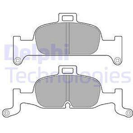 Set placute frana.frana disc Set placute frana Fata AUDI A4 ALLROAD B9 A4 B9 A5 A6 ALLROAD C8 A6 C8 A7 Q5 1.4-3.0 AUDI A4 Allroad V (8WH, 8WJ, B9), Turism, 01.2016 - Delphi LP3239