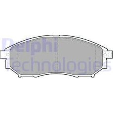 Set placute frana.frana disc Set placute frana Fata INFINITI EX FX G M M37 M45 Q45 III Q60 Q70 QX50 I NISSAN 370Z NISSAN MURANO I (Z50), Crossover, 04.2002 - 12.2009 Delphi LP2030