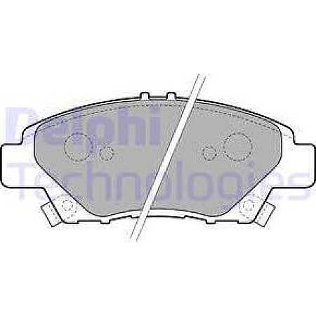Set placute frana.frana disc Set placute frana Fata HONDA CITY V CIVIC VIII CR-Z INSIGHT JAZZ III JAZZ IV JAZZ V HONDA FREED I (GB3, GB4, GP3), Dubita, 05.2008 - 08.2016 Delphi LP2194