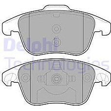 Set placute frana.frana disc Set placute frana Fata DS DS 4 DS 5 CITROEN C4 GRAND PICASSO I C4 I C4 II C4 PICASSO CITROEN DS5 (K), Hatchback, 09.2011 - 07.2015 Delphi LP2100