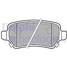 Set placute frana.frana disc Set placute frana Spate KIA VENGA OPEL ASTRA F ASTRA F CLASSIC ASTRA G ASTRA G CLASS OPEL CORSA C (X01), Hatchback, 09.2000 - 12.2009 Delphi LP2188