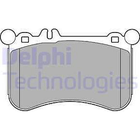 Set placute frana.frana disc Set placute frana Fata se potriveste. MERCEDES CLS C218 CLS SHOOTING BRAKE X218 E T-MODEL S212 S C MERCEDES-BENZ SLK (R172), Sabrioleta, 01.2011 - Delphi LP2291