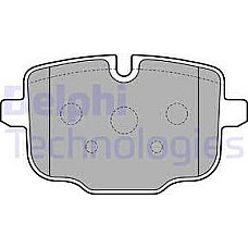 Set placute frana.frana disc Set placute frana Spate AUDI A6 C7 BMW 3 G20 G80 G28 4 G22 G82 4 G23 G83 5 F10 5 F11 BMW 8 (G14, F91), Sabrioleta, 11.2018 - Delphi LP2246