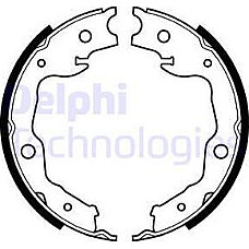 Set saboti frana. frana de mana Set saboti frana se potriveste. LEXUS HS NISSAN CUBE JUKE LEAF QASHQAI I ROGUE TIIDA X-TRAIL X-T NISSAN LEAF (ZE0), Hatchback, 11.2010 - Delphi LS1999