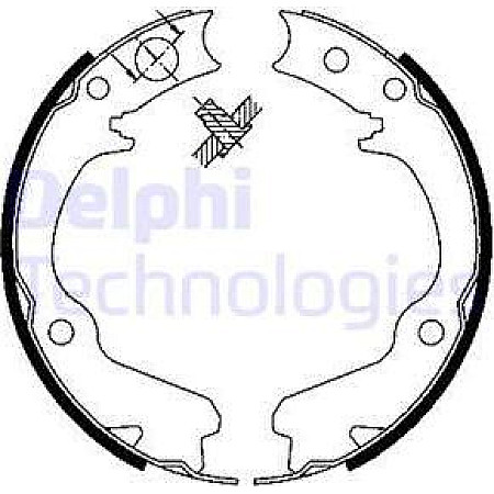 Set saboti frana spate se potriveste. SUBARU FORESTER IMPREZA LEGACY I LEGACY II LEGACY OUTBACK 1.6-2.5 01.89-06.09 SUBARU IMPREZA (GG), Turism, 10.2000 - 12.2008 Delphi LS1899