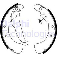 Set saboti frana spate se potriveste. OPEL ASTRA F ASTRA F CLASSIC ASTRA F-KOMBI ASTRA G ASTRA G CLASSIC ASTRA G-KOMBI ASTRA H A OPEL ZAFIRA A (T98), Dubita, 04.1999 - 06.2005 Delphi LS1829