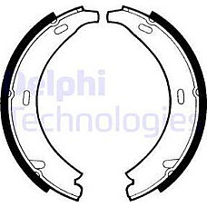 Set saboti frana. frana de mana Set saboti frana spate se potriveste. MERCEDES 124 A124 124 C124 124 T-MODEL S124 124 W124 190 W MERCEDES-BENZ CLK (A208), Sabrioleta, 03.1998 - 03.2002 Delphi LS1371