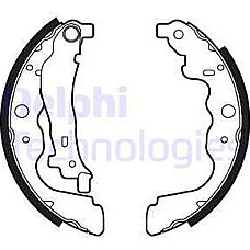Set saboti frana spate se potriveste. MERCEDES CITAN MIXTO DOUBLE CABIN CITAN MPV CITAN-MINIVAN W415 DACIA DOKKER DOKKER EXPRESS RENAULT SANDERO/STEPWAY II (B8_), Hatchback, 11.2013 - Delphi LS2022
