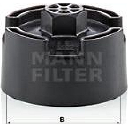 Cheie filtru ulei Oil filter wrench bell-shaped - socket metric size. 76 mm 76mm Mann-Filter LS 7