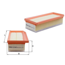 Filtru aer DACIA DOKKER DOKKER EXPRESS-MINIVAN DUSTER DUSTER-SUV LODGY LOGAN II LOGAN MCV II SANDERO SANDERO II L RENAULT DUSTER (HM_), 10.2017 - KNECHT LX 3542