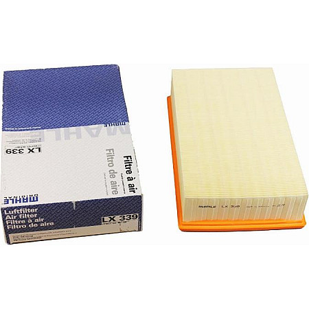 Filtru aer AUDI 100 C4 A6 C4 2.2-2.4D-2.5D 12.90-12.97 AUDI A6 Avant (4A5, C4), Sedan, 06.1994 - 12.1997 KNECHT LX 339