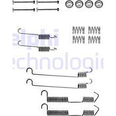 Set accesorii. sabot de frana Set de montaj pantofi de frana LUCAS BMW 3 E30 SUZUKI GRAND VITARA I SAMURAI VITARA SUZUKI GRAND VITARA I (FT, HT), Crossover, 03.1998 - 08.2006 Delphi LY1054