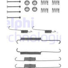 Set accesorii. sabot de frana Set de montaj pantofi de frana LUCAS FORD GRANADA GRANADA I GRANADA II TAUNUS III T FORD TAUNUS 80 Turnier (GBNS), Turism, 07.1979 - 12.1982 Delphi LY1167