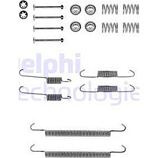 Set accesorii. sabot de frana Set de montaj pantofi de frana LUCAS BMW 3 E36 5 E39 1.6-4.4 09.90-06.03 BMW 3 - III (E36), Compartiment, 10.1991 - 05.1999 Delphi LY1132