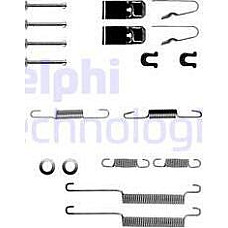 Set accesorii, sabot de frana HONDA CIVIC V (EJ), Compartiment, 08.1993 - 03.1996 Delphi LY1173