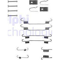 Set accesorii, sabot de frana SUZUKI ALTO, Hatchback, 09.1984 - 12.1988 Delphi LY1202