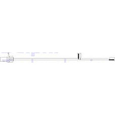 Senzor de avertizare.uzura placute de frana Senzor uzura placute frana Fata cantitate per impachetare. 2buc AUDI AUDI R8 (422, 423), Compartiment, 04.2007 - 07.2015 Delphi LZ0284
