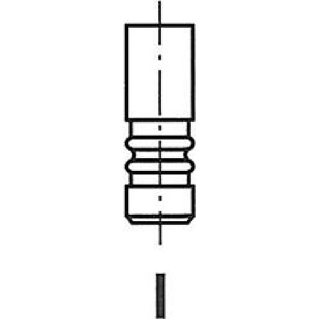 Supapa evacuare FORD FIESTA II (FVD), Hatchback Van, 03.1983 - 12.1995 Freccia R4703/RCR