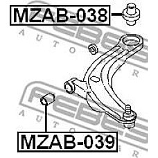 Suport,trapez MAZDA MPV II (LW), Dubita, 08.1999 - 12.2006 Febest MZAB-038