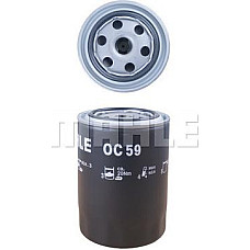 Filtru ulei insurubat 3-4inch-16UNF2B se potriveste. RVI B MIDLINER CHRYSLER VOYAGER II DAIHATSU DELTA FERRARI 208-308 328 GTB 3 NISSAN CABSTAR (F23, H41, H42), Cadru de sprijin, 07.1992 - 09.2011 KNECHT OC 59