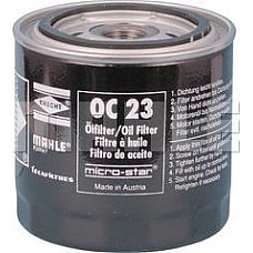 Filtru ulei DAIHATSU CHARMANT FIAT 131 CAMPAGNOLA RITMO FORD CAPRI III ESCORT II ESCORT V ESCORT VI GRANADA GRANADA I GRANADA II FORD TAUNUS 20M XL (53F), Compartiment, 07.1967 - 04.1974 KNECHT OC 23 OF