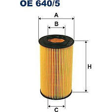 Filtru ulei MERCEDES C CL203 C T-MODEL S202 C T-MODEL S203 C T-MODEL S204 C W202 C W203 C W204 CLC CL203 CLK C209 E T-MODEL S210 MERCEDES-BENZ SPRINTER 3,5-t (906), Van, 06.2006 - Filtron OE640/5