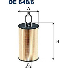 Filtru ulei ALFA ROMEO 159 BUICK CASCADA CHEVROLET AVEO AVEO - KALOS CRUZE MALIBU ORLANDO TRAX FIAT CROMA OPEL ADAM AGILA ASTRA ALFA ROMEO 159 (939_), Sportswagon, 06.2005 - 12.2012 Filtron OE648/6