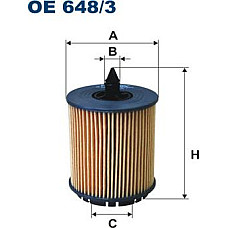 Filtru ulei ALFA ROMEO 159 BRERA SPIDER CADILLAC BLS CHEVROLET CAPTIVA HHR MALIBU FIAT CROMA OPEL ANTARA A ASTRA G ASTRA J GTC G OPEL INSIGNIA A Sports Tourer (G09), Turism, 07.2008 - 03.2017 Filtron OE648/3