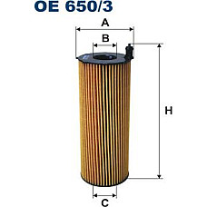 Filtru ulei AUDI A4 ALLROAD B8 A4 B7 A4 B8 A5 A6 ALLROAD C6 A6 C6 A8 D3 Q7 VW PHAETON TOUAREG 2.7D-4.2D 05.03-03.16 AUDI A6 Allroad (4FH, C6), Turism, 03.2006 - 08.2011 Filtron OE650/3