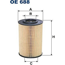 Filtru ulei AUDI A1 A3 A4 ALLROAD B8 A4 B8 A5 A6 C7 Q3 Q5 TT GAZ GAZELLE NEXT GAZELLE NN SEAT ALHAMBRA ALTEA ALTEA XL EXEO EXEO VW GOLF PLUS (521), Van, 01.2009 - 08.2014 Filtron OE688
