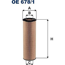 Filtru ulei Oil filter cartridge SCANIA CITYWIDE INTERLINK IRIZAR IRIZAR CENTURY IRIZAR PB K K BUS LPGRS N BUS OMNICITY OM SCANIA N - series, Autobuz, 03.2006 - Filtron OE678/1