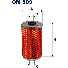 Filtru ulei MERCEDES 123 C123 123 T-MODEL S123 123 W123 190 W201 G W460 G W461 G W463 T1 601 T1 601 611 T1 B601 T1-TN T2-L T2-LN MERCEDES-BENZ G-CLASS (W461), Crossover, 09.1989 - Filtron OM509