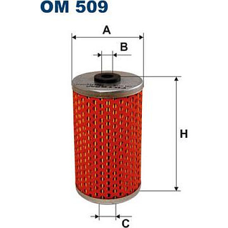 Filtru ulei MERCEDES 123 C123 123 T-MODEL S123 123 W123 190 W201 G W460 G W461 G W463 T1 601 T1 601 611 T1 B601 T1-TN T2-L T2-LN MERCEDES-BENZ G-CLASS (W461), Crossover, 09.1989 - Filtron OM509
