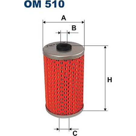 Filtru ulei MERCEDES 123 C123 123 T-MODEL S123 123 W123 190 W201 G W460 G W461 G W463 T1 601 T1 601 611 T1 B601 T1-TN T2-L T2-LN MERCEDES-BENZ T2/L, Van, 01.1968 - 12.1988 Filtron OM510