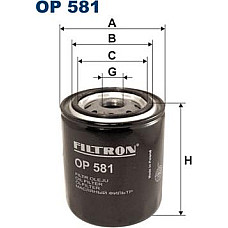 Filtru ulei FORD MAVERICK INFINITI J30 M30 Q45 I Q45 II ISUZU D-MAX I NISSAN 100NX 200SX 300ZX ALMERA I ARMADA BLUEBIRD CABSTAR NISSAN DATSUN 120 (B210), Sedan, 04.1962 - 08.1980 Filtron OP581